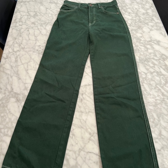 Reformation cowboy jeans emerald 25 - Picture 3 of 9
